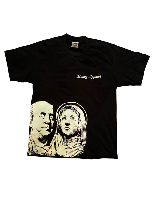 Money Apparel® “Faith Edition” Tee – Black
